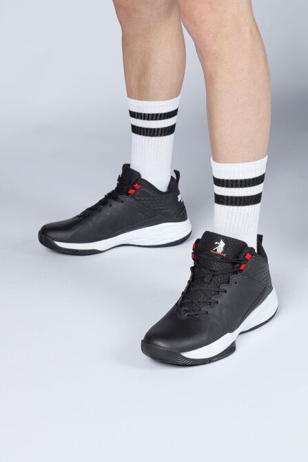 28652 Siyah - Beyaz Erkek Basketbol Spor Ayakkabısı - 3
