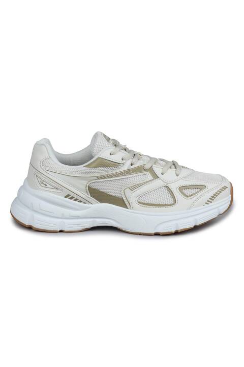 28790 Bej Kadın Sneaker Günlük Spor Ayakkabı - 1
