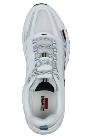 29728 Beyaz - Gri Erkek Sneaker Günlük Spor Ayakkabı - 3
