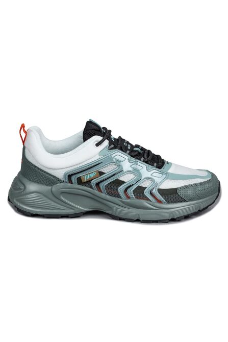 29728 Haki - Beyaz Genç Erkek Sneaker Günlük Spor Ayakkabı - 1