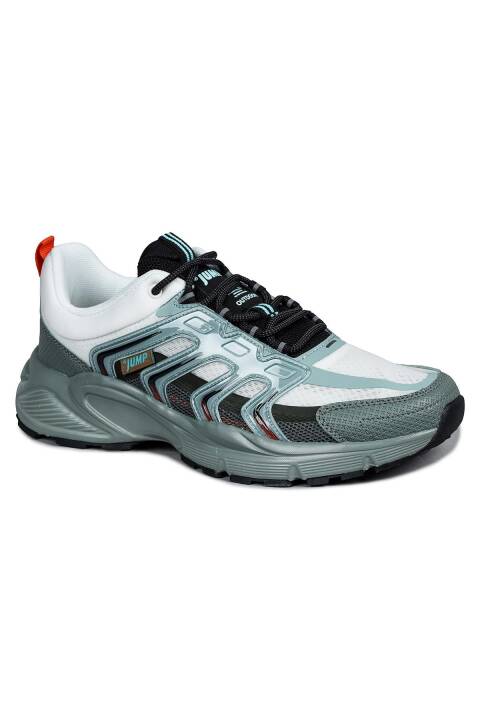 29728 Haki - Beyaz Genç Erkek Sneaker Günlük Spor Ayakkabı - 3