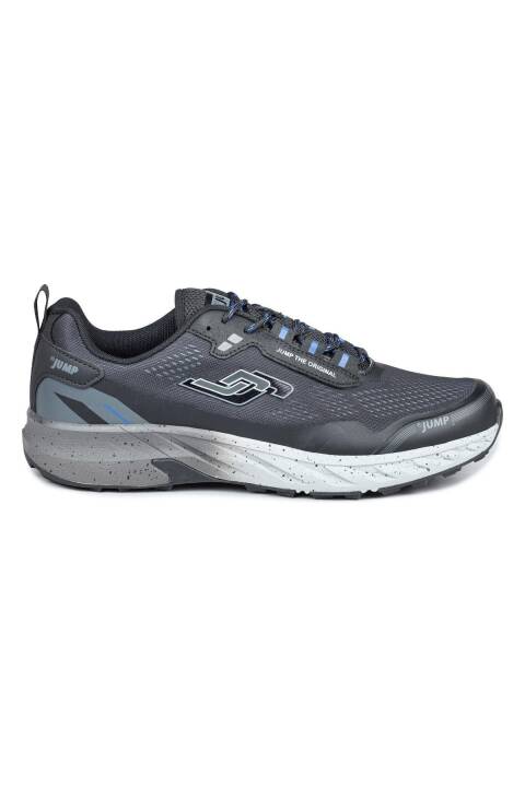 30519 Siyah - Gri Sneaker Erkek Spor Ayakkabı - 1