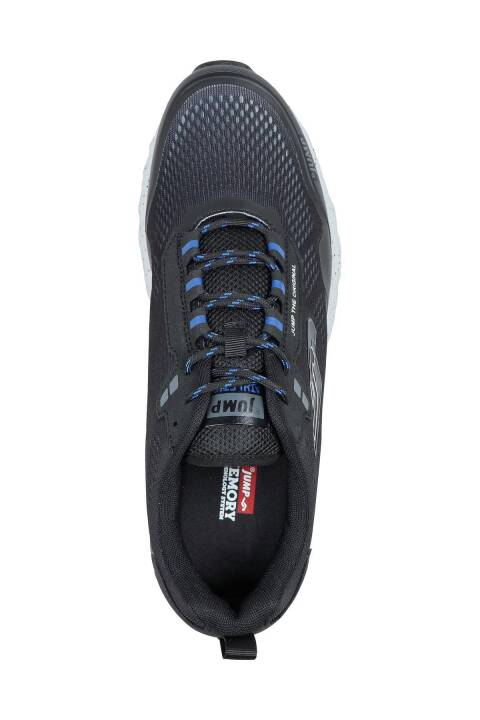 30519 Siyah - Gri Sneaker Erkek Spor Ayakkabı - 3