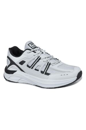 30562 Beyaz - Gri Sneaker Erkek Spor Ayakkabı - Jump (1)