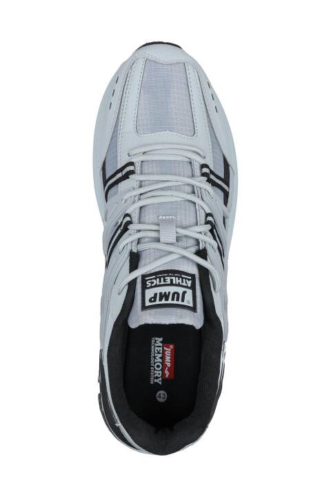 30562 Beyaz - Gri Sneaker Erkek Spor Ayakkabı - 3
