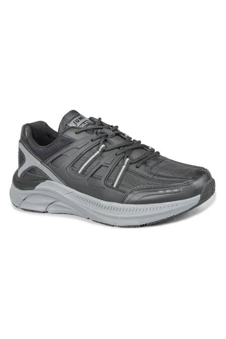30562 Siyah - Gri Sneaker Erkek Spor Ayakkabı - 2