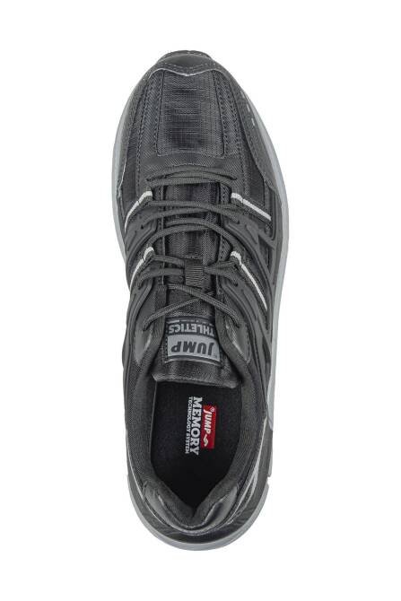 30562 Siyah - Gri Sneaker Erkek Spor Ayakkabı - 3