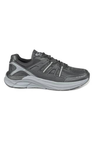 30562 Siyah - Gri Sneaker Erkek Spor Ayakkabı - 1