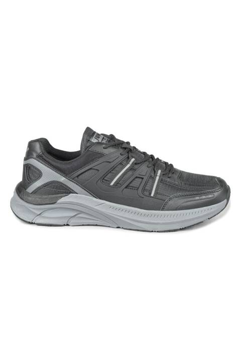 30562 Siyah - Gri Sneaker Erkek Spor Ayakkabı - 1