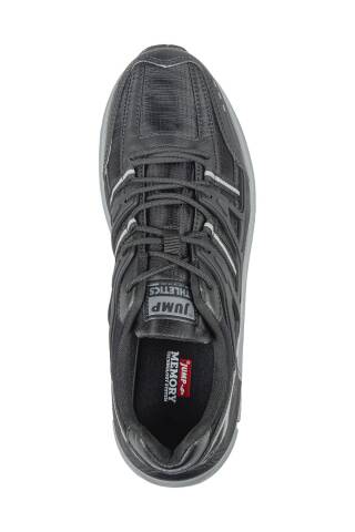30562 Siyah - Gri Sneaker Erkek Spor Ayakkabı - 3