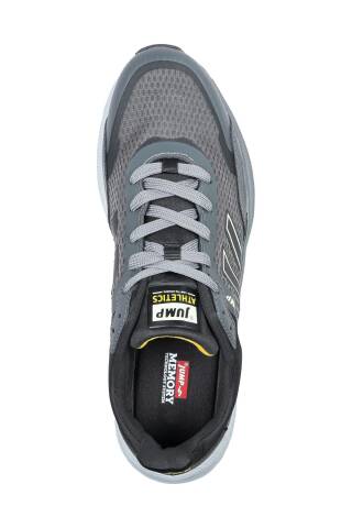 30601 Gri - Siyah Erkek Sneaker Günlük Spor Ayakkabı - 3