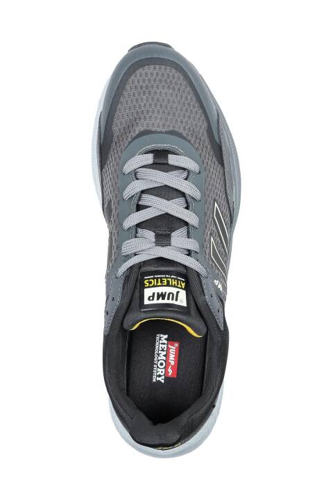 30601 Gri - Siyah Erkek Sneaker Günlük Spor Ayakkabı - 3