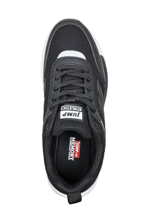 30601 Siyah - Beyaz Kadın Sneaker Günlük Spor Ayakkabı - 8