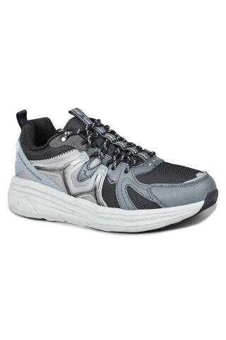 30612 Siyah - Gri Erkek Sneaker Günlük Spor Ayakkabı - 2