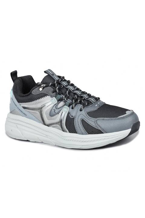 30612 Siyah - Gri Erkek Sneaker Günlük Spor Ayakkabı - 2