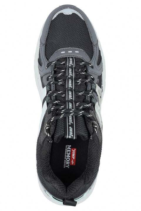 30612 Siyah - Gri Erkek Sneaker Günlük Spor Ayakkabı - 3