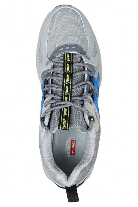 30612 Gri - Mavi Erkek Sneaker Günlük Spor Ayakkabı - 3