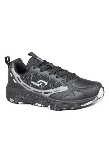30615 Siyah Sneaker Erkek Spor Ayakkabı - 2