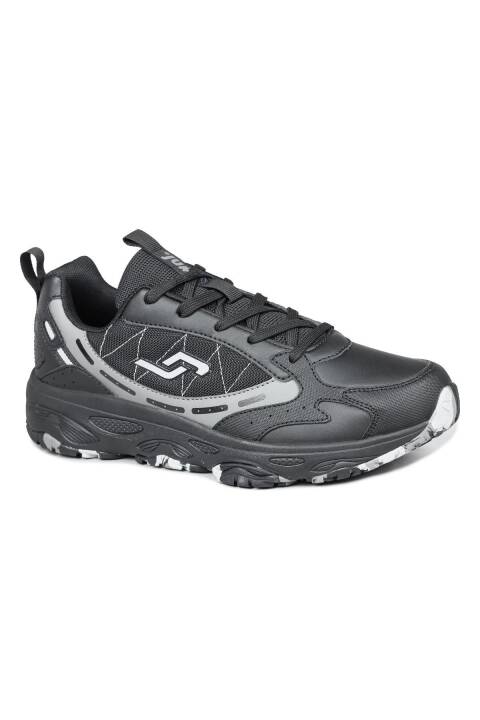 30615 Siyah Sneaker Erkek Spor Ayakkabı - 2