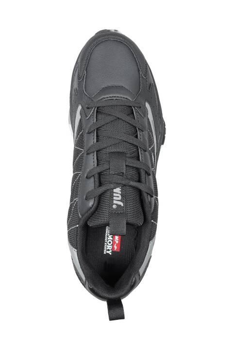 30615 Siyah Sneaker Erkek Spor Ayakkabı - 3