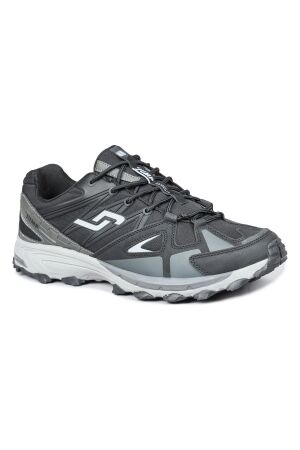 30703 Siyah - Gri Sneaker Erkek Spor Ayakkabı - Jump (1)