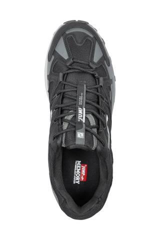 30703 Siyah - Gri Sneaker Erkek Spor Ayakkabı - 3