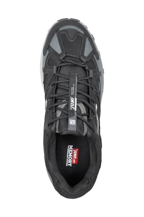 30703 Siyah - Gri Sneaker Erkek Spor Ayakkabı - 3