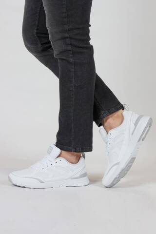 30707 Beyaz Erkek Sneaker Günlük Spor Ayakkabı - 4
