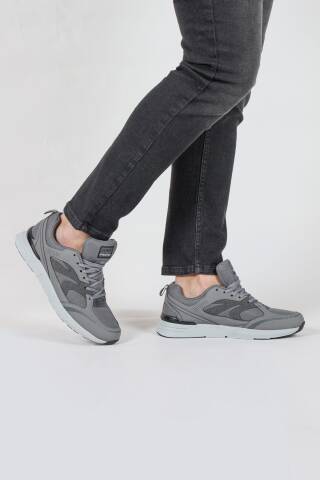 30707 Gri Erkek Sneaker Günlük Spor Ayakkabı - Jump (1)