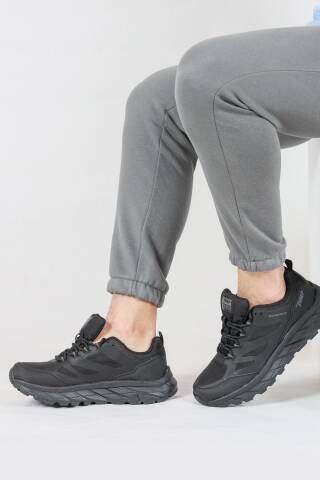 30723 Siyah Su Geçirmez Erkek Sneaker Günlük Spor Ayakkabı - Jump (1)
