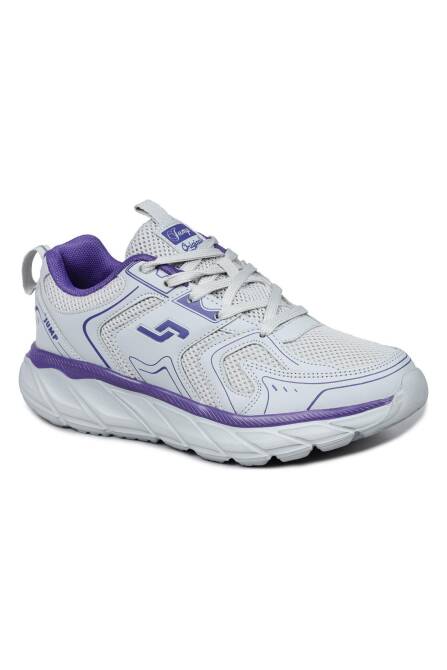 30847 Gri Kadın Sneaker Günlük Spor Ayakkabı - 2
