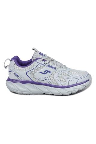 30847 Gri Kadın Sneaker Günlük Spor Ayakkabı - Jump