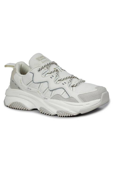 30867 Bej Kadın Sneaker Günlük Spor Ayakkabı - 2