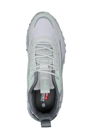 30877 Gri Kadın Sneaker Günlük Spor Ayakkabı - 3