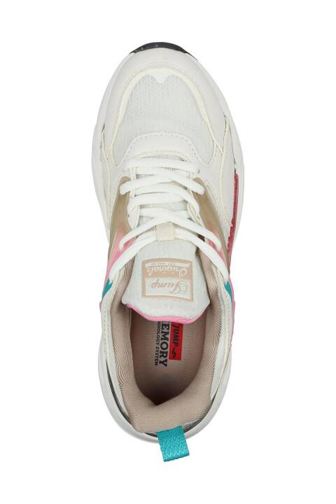 30905 Bej Kadın Sneaker Günlük Spor Ayakkabı - 3