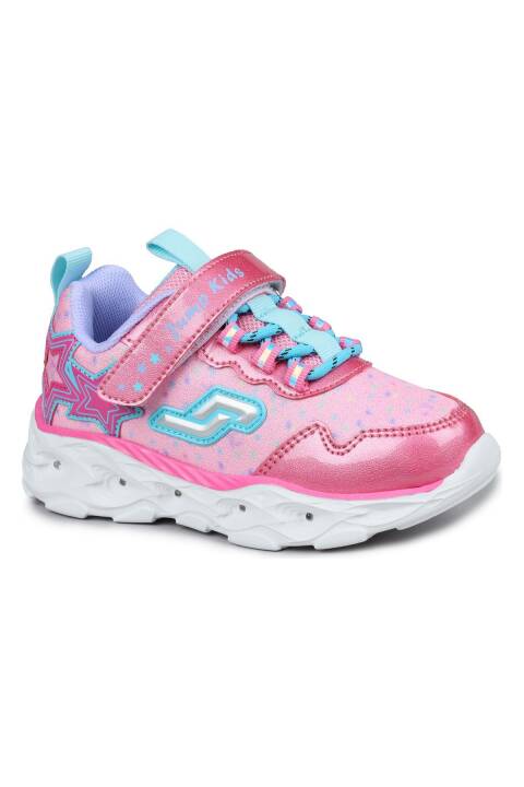 31007 Fuşya Sneaker Kız Çocuk Spor Ayakkabı - 2