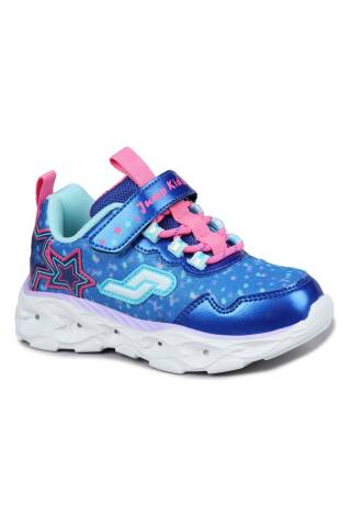 31007 Mor - Mavi Sneaker Kız Çocuk Spor Ayakkabı - 2