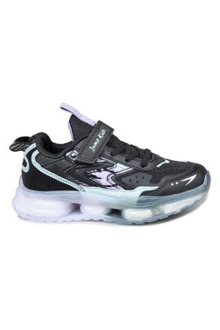 31053 Beyaz - Mor Sneaker Kız Çocuk Spor Ayakkabı - Jump