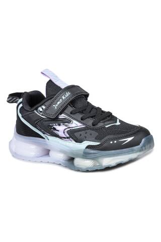 31053 Beyaz - Mor Sneaker Kız Çocuk Spor Ayakkabı - Jump (1)