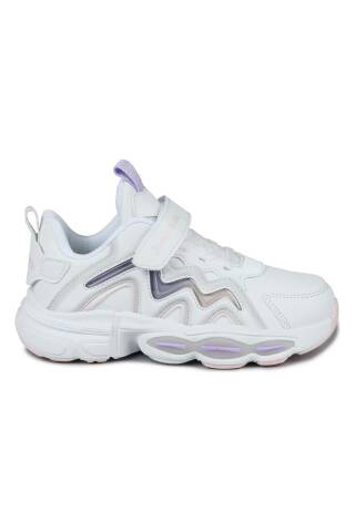 31098 Beyaz - Pembe Sneaker Kız Çocuk Spor Ayakkabı - Jump