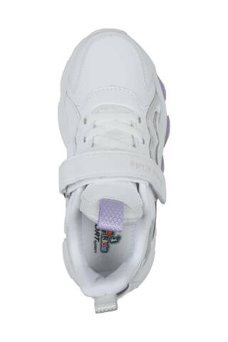 31098 Beyaz - Pembe Sneaker Kız Çocuk Spor Ayakkabı - 3