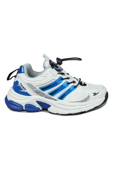 31130 Beyaz - Mavi Sneaker Çocuk Spor Ayakkabı - 1