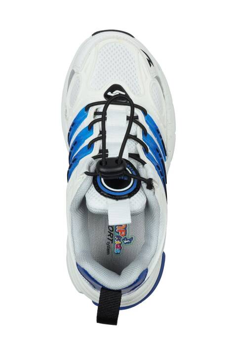 31130 Beyaz - Mavi Sneaker Çocuk Spor Ayakkabı - 3