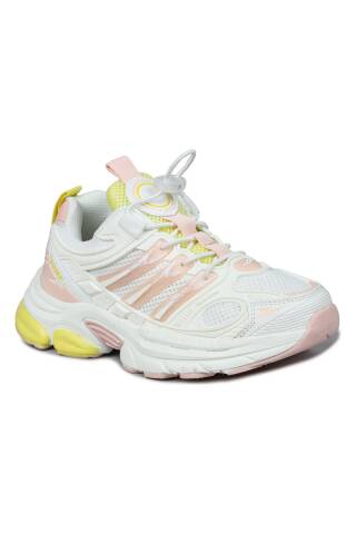 31130 Pembe - Sarı Sneaker Kız Çocuk Spor Ayakkabı - Jump (1)