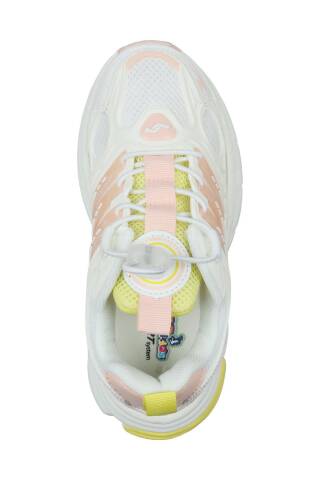 31130 Pembe - Sarı Sneaker Kız Çocuk Spor Ayakkabı - 3