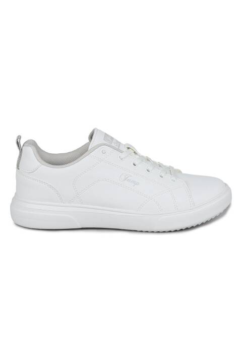 31178 Beyaz - Gri Kadın Sneaker Günlük Spor Ayakkabı - 1