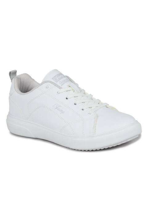 31178 Beyaz - Gri Kadın Sneaker Günlük Spor Ayakkabı - 7