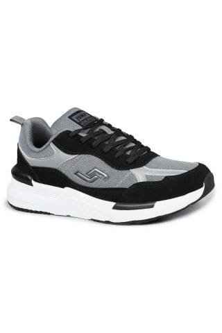 31179 Siyah - Gri Erkek Sneaker Günlük Spor Ayakkabı - Jump (1)