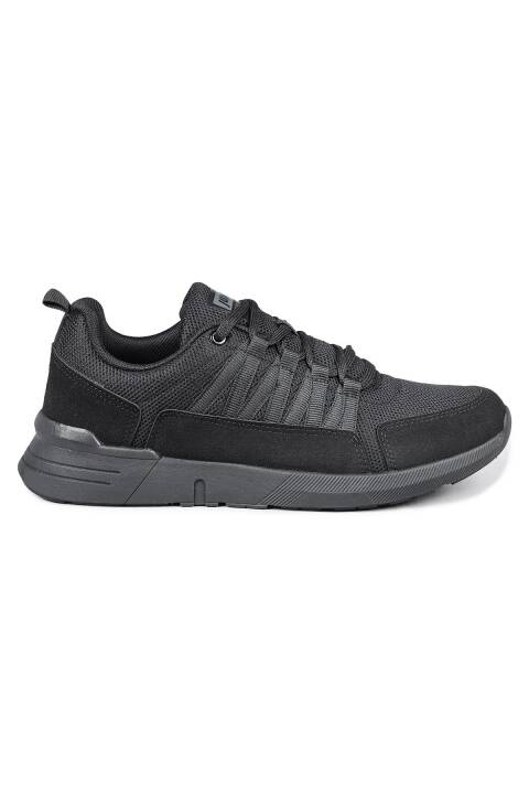 31181 Siyah Erkek Sneaker Günlük Spor Ayakkabı - 1