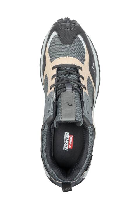 31194 Gri Su Geçirmez Erkek Outdoor Spor Ayakkabı - 3